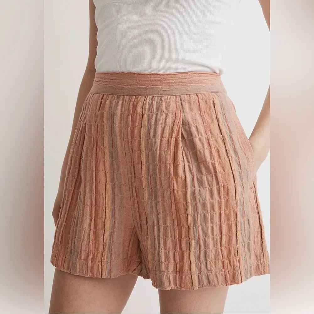 NWT Madewell Clean Pull On Shorts. XS